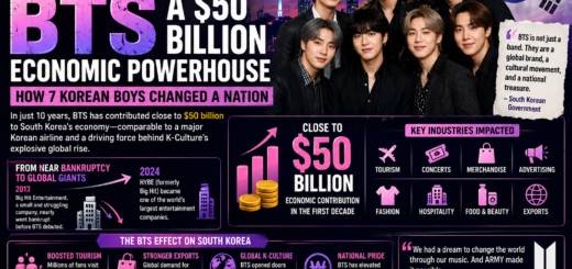 How BTS Helped Generate Nearly $50 Billion For South Korea's Economy