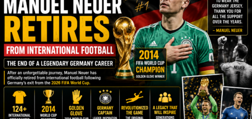 Manuel Neuer Retires From International Football, Bringing An End To A Legendary Germany Career