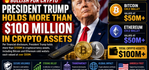 Trump Financial Disclosure Shows More Than $100 Million In Crypto Assets