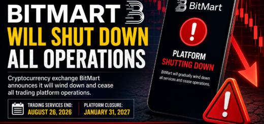 Cryptocurrency Exchange BitMart to Shut Down Operations, Marking Second Exchange Closure in Less Than a Week