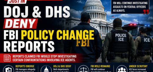 DOJ and DHS Deny Reports of FBI Policy Change on ICE Investigations