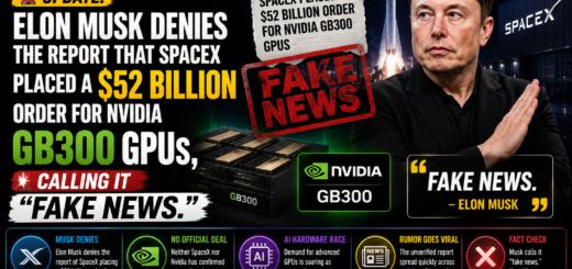 Elon Musk Denies Report Claiming SpaceX Placed a $52 Billion Nvidia GPU Order