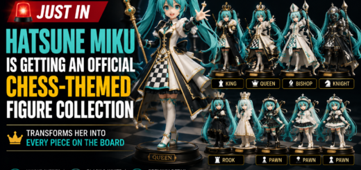 Hatsune Miku Gets an Official Chess-Themed Figure Collection Featuring Every Piece on the Board