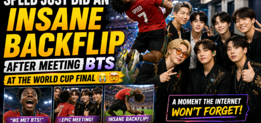IShowSpeed Goes Viral After Doing an Insane Backflip Upon Meeting BTS at the FIFA World Cup Final