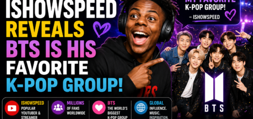 IShowSpeed Reveals BTS Is His Favorite K-pop Group, Delighting Fans Worldwide