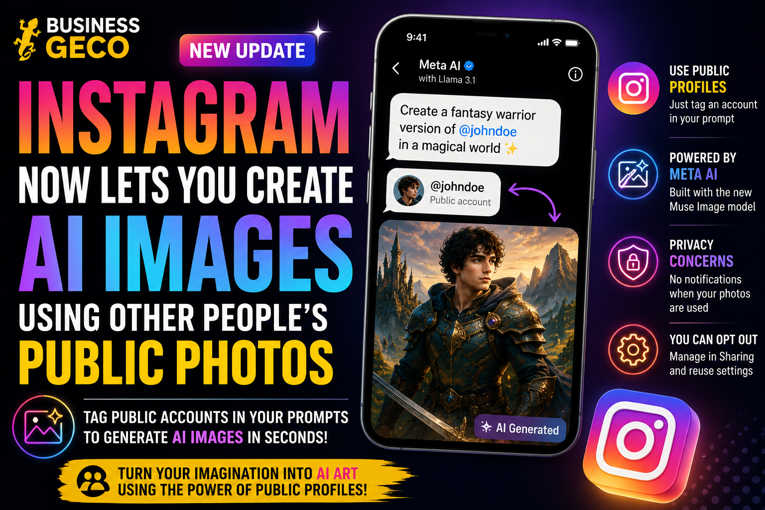 Instagram Now Lets Users Generate AI Images Using Other People's Public Photos