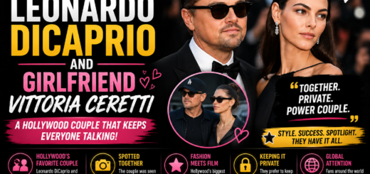Leonardo DiCaprio and Girlfriend Vittoria Ceretti Continue to Turn Heads With Latest Public Appearance