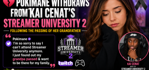 Pokimane Withdraws From Kai Cenat's Streamer University 2 Following Grandfather's Passing