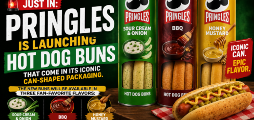 Pringles Launches Hot Dog Buns In Its Iconic Can, Introducing Three Bold New Flavors