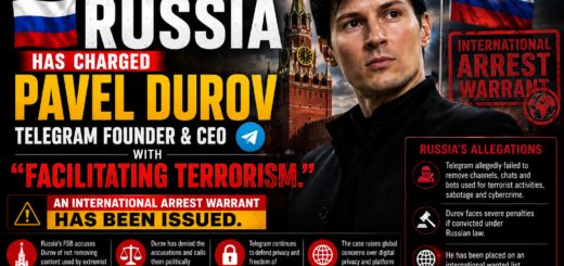 Russia Charges Telegram Founder Pavel Durov With Facilitating Terrorism, Issues International Arrest Warrant