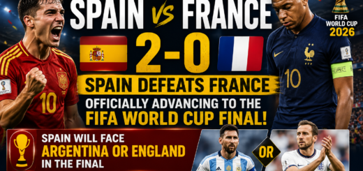 Spain Defeat France 2–0 to Reach the 2026 FIFA World Cup Final