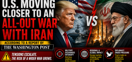The U.S. Moves Closer to All-Out War With Iran, Washington Post Reports
