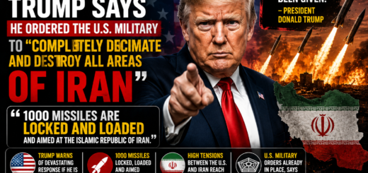 Trump Says U.S. Military Has Orders to Strike Iran if He Is Assassinated