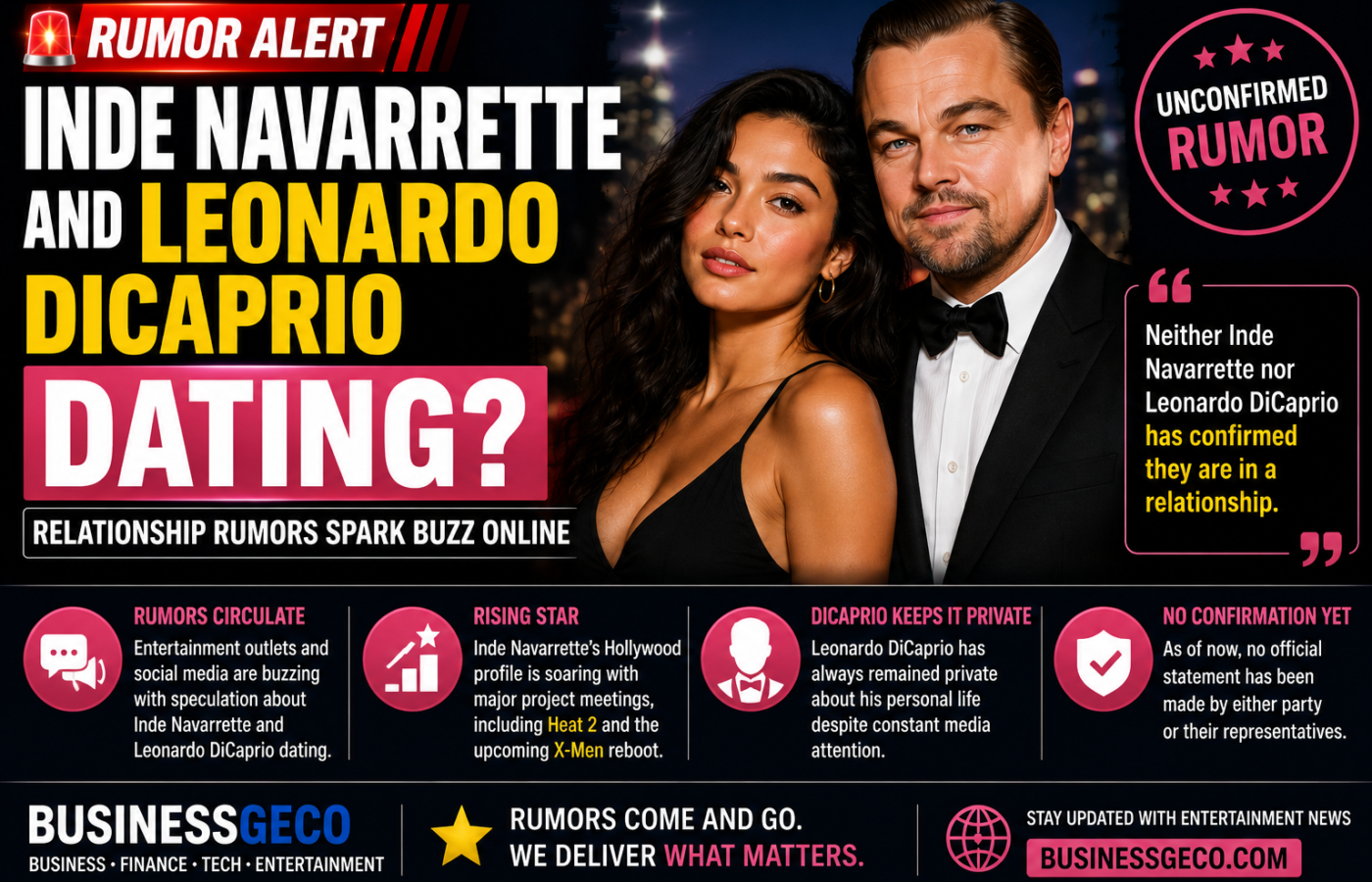 Inde Navarrette and Leonardo DiCaprio Spark Dating Speculation