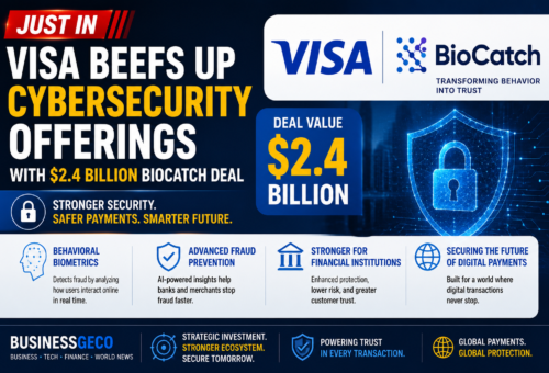 Visa Strengthens Cybersecurity Business With $2.4 Billion BioCatch Acquisition